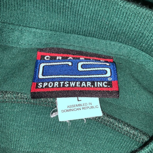 Vintage Cleveland Indians 1997 AL Central Champs Green Shirt - Picture 3 of 3